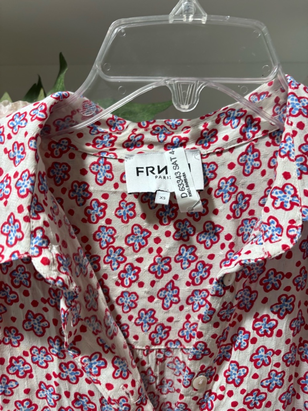 FRNCH Paris 'ELINE' shirt dress XS - Picture 7 of 10